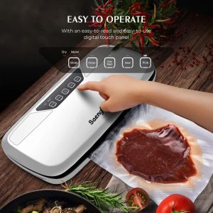 Makine Xinbaolong Vakum Torbalar Sous Vide Vakum Paketleme Makinesi Yiyecek Depolama için Yeni Gıda Paketleyici Vakum Paketleme için Vakum Sızdırmazlığı