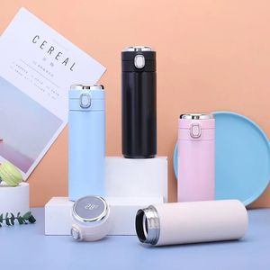 2024 320/420 ml Smart Thermos Wyświetlacz temperatury odbijanie kolby próżniowej Kubek termiczny kawa herbata termiczna butelka świąteczna butelka z wodą na wodę