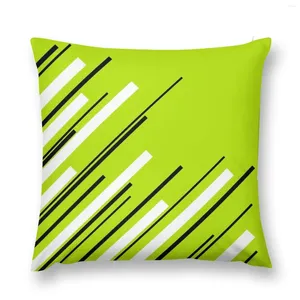 Pillow Diagonals - Lime Green Throad Cover Zestaw dekoracyjnych okładek dla sof