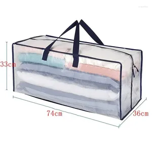 Storage Bags Shoe Tubs With Lids 4Pcs Large Capacity PP Woven Bag Zipper Christmas Tree Garden Moving Packaging