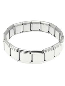 Italiensk länk Stainls Steel Modular Armband 18sts Links Italian Charm Armband19157450672