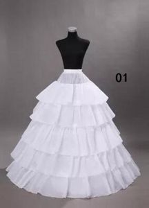 Düğün Petticoats Hoops Ball Wowns Sebzeli Düğün Gelin Elbiseleri için Kızıllar Artı Beden Crinoline Petticoat WS0044232348