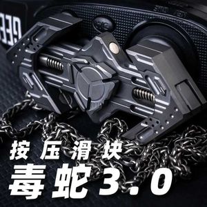 Dekompressionsleksak Viper 3.0 III Slider Fidget Spinners Zhiyuan EDC Vuxen Decompression Toy Magnetic Press 240413
