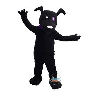 Halloween Black Dog Mascot Costiums Wysokiej jakości kreskówka strój postaci garnitur Karnawał Dorośli rozmiar przyjęcia karnawał
