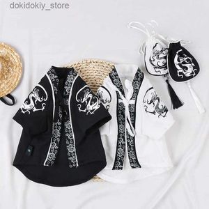 Dog Apparel Chinese Style Cat Do Clothes Summer Sprin Pet Clothin Yorkshire Poodle Schnauzer Clothin Welsh Cori Shiba Inu Do Comes L49