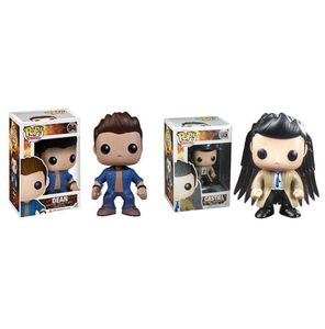 Supernatural Figure Castiel med Wings Exclusive Action Figure With Box Ular Toy Gift Christmas Toy Decoration 5008160