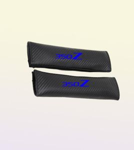 For Nissan 350Z Auto Reflective Safety belt Shoulder protection carstyling pad on the seat belt cover seatbelts2735786