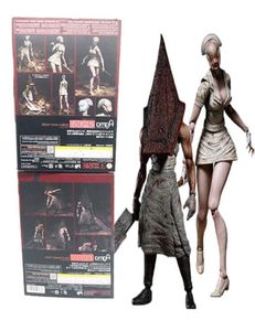 Figma Silent Hill Figure 2 Red Pyramd Thing Bubble Head Nurse Sp061 Action Figure Toy Horror Halloween Gift Q06216833367