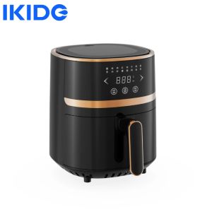 FRYERS IKIDE 3.5L Smart Electric Electric A grande capacità Baking Houshold Touch Screen Fryer senza frigori