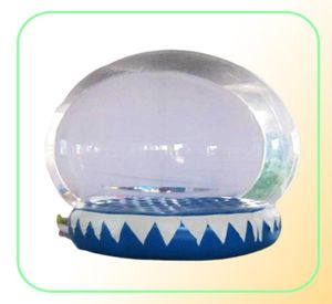 Szybka dostawa nadmuchiwana glob śnieżna do reklamy 2M Dia dflatalbe Human Snow Globe Śnieżne kulki śnieżne z dmuchawą i P6198108