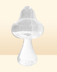 Transparent Mushroom Shaped Glass Vase Lovely Hydroponics Plant Creative Crafts Decor For Home Office Living Room Vases7821781