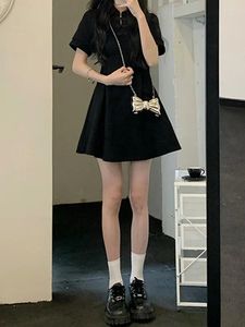 エスニック服チャイニーズスタイルブラックチョンサムドレス女性qipaoヴィンテージセクシーなボディコンゴンメギン短袖ミニドレスコスプレコスチューム