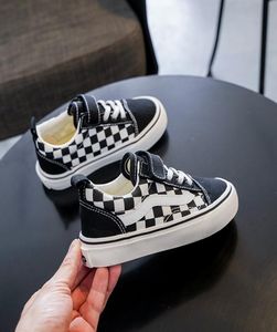 Kinder039s Canvas -Schuhe 2023 Neue Fashion Kids Sneakers atmungsaktive Jungen und Mädchen Lowtop Casual Shoes Größe 20373972623