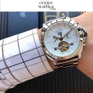 Luxury Mens Watch Designer Toppkvalitet Automatisk klocka s.900 Automatisk Watch Top Clone Five Needle Multifunktionell stor svänghjul