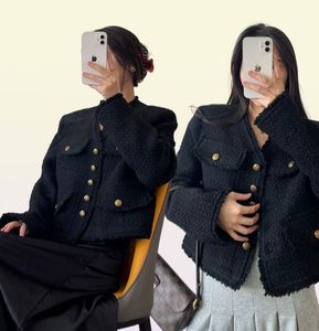 Koreli kadın tüvit temel ceket ceket kadınlar bahar tasarımcı ceketleri giyim dış giyim palto tarzı takım elbise Kawaii ol 2208155180000