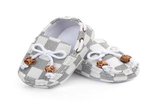 Baby Newborn Boys Shoes Infant Kids Sneakers Toddler Pram Crib Shoes PU First Walkers Soft Sole Prewalker70440182123700
