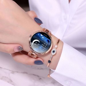 Смотреть женщины Smart Watch Ak15 Luxury Fashion Smart Bracelet.