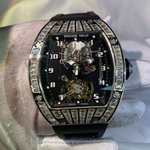 Luxury Looking Fullt Watch Iced Out for Men Woman Top CraftSmanship Unikt och dyr Mosang Diamond 1 1 5A Watchs For Hip Hop Industrial Luxurious 4404