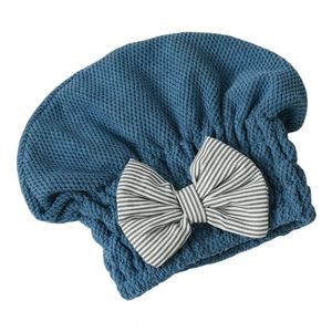 Elegancka czapka prysznicowa elastyczna koralowa polarowa czapka suszona czapka wygodna elastyczna dziewczęta kobiety suszące włosy kapelusz