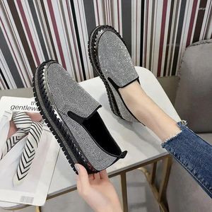 Casual Shoes Spring and Autumn Women's Outdoor Thick Bottom Bottom Water Drill Sponge Cake Leisure Multifunction Breattable