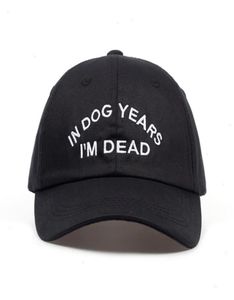 I hundår är jag död baseball cap broderi pappa hatt 100 bomullsbuzzwords snapback unisex mode justerbar7387601