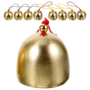 Party Supplies 9Pcs Delicate Bell Hanging Charms DIY Craft Bells Christmas Decors