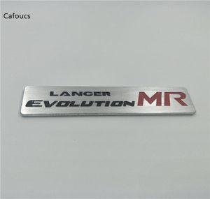 Алюминиевый металл Carstyling для Mitsubishi Lancer Evolution x MR Emblem Badge Logo Logompling Наклейка1952711