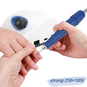 Strong 210 Micromotor 40000rpm Strong 105L Electric nail drill Handle For Manicure Polishing pedicure Professional Nail File