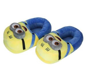 Cute Cartoon Anime Slippers Cute Minion Psh Indoor Slippers For Adults Women Men Winter Home Slippers Y2007065978693