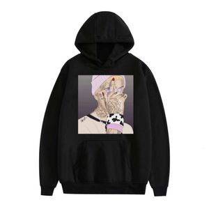 Designer Men's Hoodies Sweatshirts 2020 Trending New Lil Peep Street Hoodies med plysch långa ärmar och personliga män och kvinnors hoodies för höst och vinter