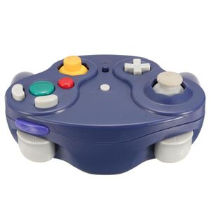 24Ghz Wireless Controller Game Gamepad For Nintendo Gamecube NGC Wii Purple A9300909