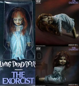 12 дюймов 30 см Mezco Horror Living Dead Colls The Exorcist Mail Movable Action Figure Toy Horror Gift Q07223257270