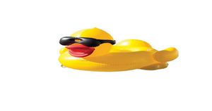 Piscina inflável flutua as jangadas nadando amarelo com alças espetadas PVC gigante 826708433inCh Pools flutuantes jangada de tubo dh11367390908