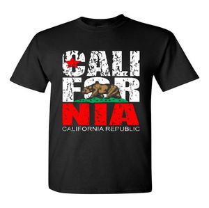 2017 California Republic Vintage T Shirt State State Bear Flag Souvenir Tees O Neck Top Tee5035700