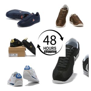 2024 scarpe da design per esterni le coq scarpe casual sneaker scarpe da corsa da donna donna uomo morbido jogging 36-44 dimensioni nere blu giallo spedizione gratuita gallo francese