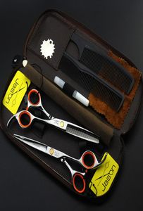 341 One Set Suit 55039039 16cmブランドJason Top Grade Hairdressing Sacissors Cutting Shating Shears Professional H8653057