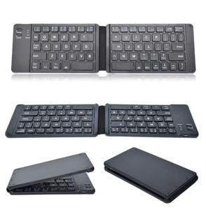 portable mini fold keyboard Bluetooth wireless Keyboards for WindowsAndroidiosTablet ipadPhone LightHandy6400337