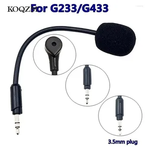 Mikrofoner ersättning 3,5 mm Microphone Stereo Studio för G233 G433 E-Sports Game Headset Gaming hörlurar MIC-tillbehör