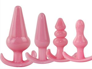 Massage Silicone Butt Plug Anal Plug Soft Erotic Anal Dildo Sexiga leksaker för kvinnliga män Gay Buttplug Dildo för Analadult Sexy Products5802210