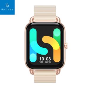 Saatler Haylou RS4 Plus Smartwatch 1.78 '' AMOLED EKRAN 105 Spor Modu 10 gün pil ömrü Akıllı Saat Erkekler Kadınlar İçin Akıllı Saat