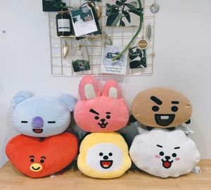 Bangtan Boys Plush cuscino Korean K cuscino koya tata cooky chimmy corea idolo bt21 regalo cuscino cuscino per fan5805238