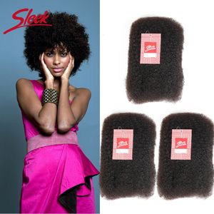 Tranças elegantes sem acessório Mongolian afro kinky pavor bloqueio Nature Black cinza Remy Human Human Bulk for Braiding 240401