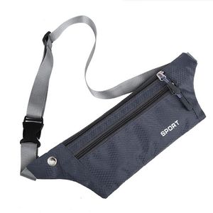 Utomhussport midja väska blixtnedle bröstväska sport run fanny pack crossbody väska mode midja bältes väskor telefonväska midjepaket