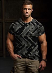 2024 Men's Short sleeved Summer Fitness T-shirt Contrast Color T-shirt Designer T-shirt Men's Luxury Brand Short sleeved Street Dance Top Shorts Casual Wear DDTX175