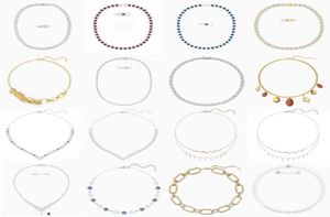 Modetillbehör Original Oval Exquisite Luxury Halsband Shi Crystal Women's Advanced Romantic Jewelry Birthday Gift2660335
