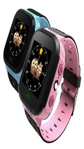 GPS Kids Smart Watch Flashlight Antilost Baby Smart Owatch SOS Call Posizione Tracker Dispositivo per bambini Sicuro VS DZ09 U8 Smart BR4146434
