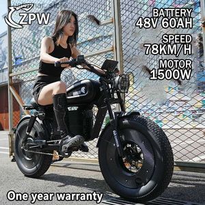 자전거 Ride-ons ZPW Ebike 1500W 브러시리스 모터 48v60Ah 유압 충격 흡수기 산악 자전거 L47과 20 인치 전기 자전거 지방 오토바이