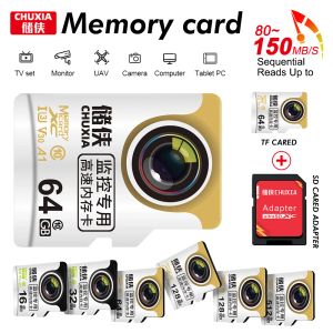 Карты TF Card 32GB 16 ГБ 64 ГБ класса 10 карта Micro Flash Memorment 32GB 128G 256G Высокоскоростные мини -монитор SD -карты /БПЛА /БПЛА /КАРТЫ ХРАНЕНИЯ ТЕЛЕФОНА