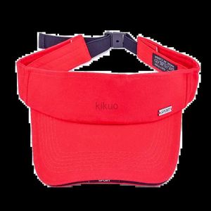 Visors Ballkappen Sommersonne Visierkappe für Männer Frauen Sport Abzeichen Sand Bill Coole Visors Rot weiß schwarz gelb Khaki Jogging Tennis Wandern 240412