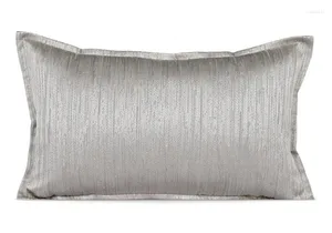 Cuscino a strisce grigie grigie throw decorativo cuscino/almofadas custodia 30x50 45 50 cover moderna europea decorazione